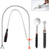 4 Pack Telescoping Magnet Pick-up Tool Set, Retrieving Telescoping Magnet Pickup Tools and Inspection Mirror