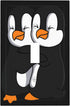 haigof Cute penguins Light Switch Cover Wall Plate 1 Gang Single Plates Print
