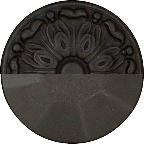 Hickory Hardware Solid Core Kitchen Cabinet Pulls, Luxury Cabinet Handles, 3-3/4 Inch (96mm) Hole Center, Black Iron