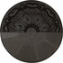 Hickory Hardware Solid Core Kitchen Cabinet Pulls, Luxury Cabinet Handles, 3-3/4 Inch (96mm) Hole Center, Black Iron