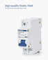 DC Miniature Circuit Breaker, 1 Pole 250V 100 Amp Isolator for Solar PV System, Thermal Magnetic Trip, DIN Rail Mount,