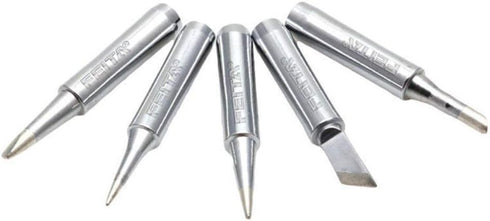 900M-T Soldering Iron Tips, 60 Watt Replacement for Electrical Soldering Station (B/2.4D/I/K/3C 5Pcs)