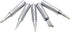 900M-T Soldering Iron Tips, 60 Watt Replacement for Electrical Soldering Station (B/2.4D/I/K/3C 5Pcs)