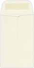 LUXPaper #1 Coin Envelopes | 2 1/4" x 3 1/2" | Natural Linen | 50 Qty, 80lb. Text
