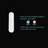 MECCANIXITY Magnetic Stirrer Mixer Stir Bar Rod 40mm(1.57") x9mm, White PTFE Coating Magnet for Laboratory, 2Pcs