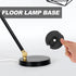 3.34In Kichvoe Weighted Floor Lamp Base Replacement Round Cast Iron Loader for Desk Lamp Stand Stable Light Holder