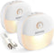 AUVON Rechargeable Battery Night Light, Mini with Motion Sensor, Warm White LED