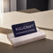 Business Card Holder for Desk, White Carrara Marble Display Stand for Business Cards, Cute Office Accessory
