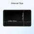 Project Box, 8 Pieces Electrical Box Small Junction Box, ABS Plastic Enclosure, Black, 3.15" x 1.97" x 1.02"