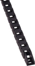 10mm x 10mm Semi Enclosed Type Plastic Towline CNC Machine Tool Cable Carrier Drag Chain Nested Black Ted Lele