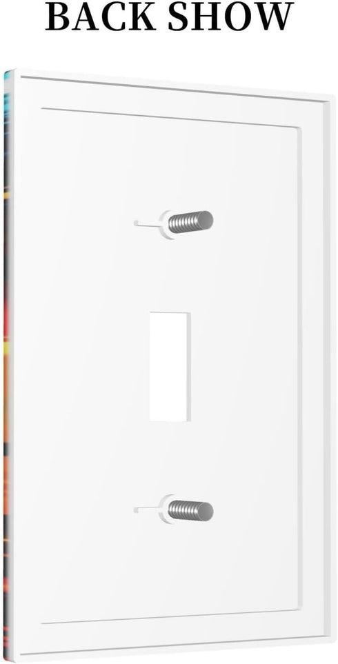 HTSAHKV 3 5 Inch Dragon Wall Plate Light Switch Cover Single Gang Outlet Faceplate Print Plate Cover X