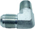 1 Piece 5/8" Male JIC x 1/2" Male NPT Hydraulic Fitting 37° Flare to 90° Elbow Adapter