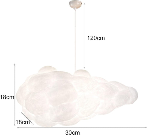 shlutesoy Adjustable Luminous DIY Cloud Light, High Brightness Floating Clouds Night Light, Easy for Adults and Kids