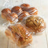 QQOUTLET Bread Bags - 8x4x18" Clear High-Density Gusset Style Poly Bags - Pack