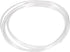 DMiotech 2.5mmx4mm Pneumatic Tubing, 2 Meters/6.6ft Transparent PU Line Hose Tube for Water Fluid Transfer