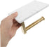 Wall-Mounted Toilet Paper Holder - Sturdy Stainless Steel Rack