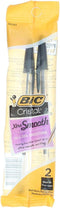Bic Cristal Black Ball Point Pen, 2 Pack