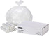 7-10 24'' 24'', 1000 Count, Commercial Gallon Clear Trash Can Liners, x Wholesale High Density Garbage Bags for Office
