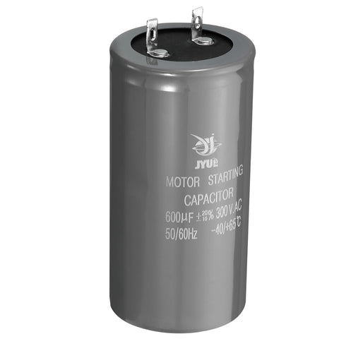 PATIKIL Motor Start Capacitor, 600uf, 300V, 50/60Hz CD60, Running Capacitor for Air Conditioners, Electric Motor