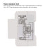 Multi-functional Digital Voltmeter Ammeter Power Meter, Din Rail Voltage Current Power Tester, 100A (AC 80-300)