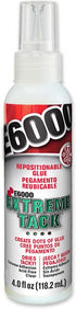 E6000 565104 Extreme Tack Adhesive, 4 fl oz Shelf Bottle