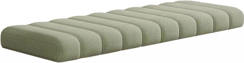 ZEaink Bench Cushions for Indoor FurnitureBay Window Seat Cushion Anti-cat Scratch, Non-Slip Bench