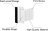 TOYFUL 4 Pack 16 800 Lbs Door Reinforcement Locks with Screws, Home Security Door Lock Stop for Toddler, Childproof