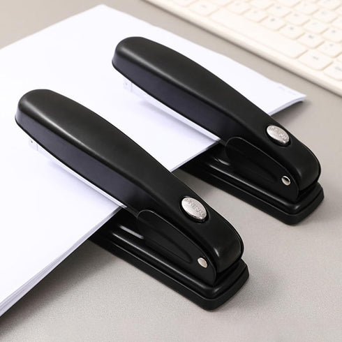 Operitacx 4pcs Staplers for Desk, Universal Handheld Office Stapler for Students and Teachers