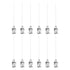 12pcs 30Gauge Stainless Steel Dispensing Needles, 1 1/2" Blunt Tips Luer Lock for Thick Liquids, Lab Use