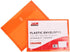 JAM PAPER Plastic Expansion Envelopes - Assorted Colors - 9 3/4 x 13 with 1 Inch Expansion - 6/Pack with Hook & Loop