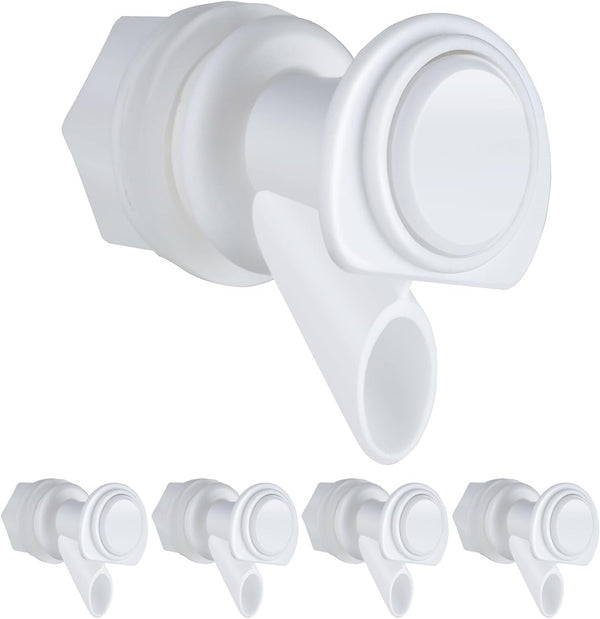 5PC Upgrade Push-Button Cooler Spigot Replacement, Compatible with Igloo 2, 3, 5