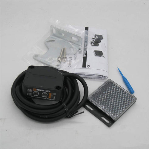 12-240VDC 24-240VAC 5M BEN5M Taiss/Indoor Wall Mounted Photoelectric Beam Sensor Retroreflective photoelectric Sensor