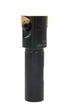 Accusize Industrial Tools Indexable End Mill with 2 Pcs TPG22 Carbide Inserts, 1'' Cutting Diameter