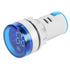 AC Frequency Meter, LED Digital Display 20-75 Hz Frequency Indicator Light