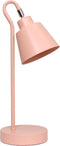 Simple Designs LD1079-BPK 16" Sleek Essentials Metal Looped Desk Task Lamp with