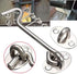 POWERTOOL Cabin Hook, 1pc Heavy Duty Lock Hook and Eye Latch, Solid Stainless Steel Door Lock for Window