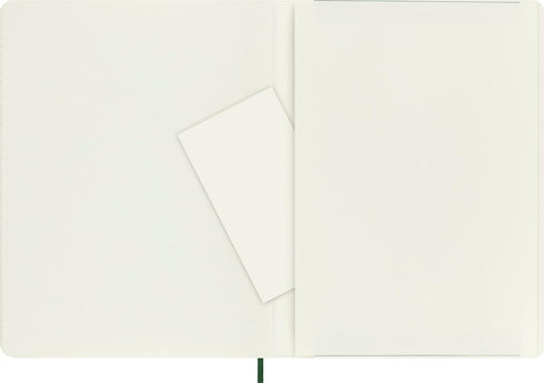 Moleskine Classic Soft Cover Notebook: XL (7.5" x 9.5") Ruled/Lined, Myrtle Green, 192 Pages