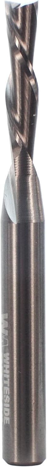 Whiteside Router Bits RD1800 Standard Spiral Bit with Down Cut Solid Carbide