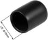 uxcell 100pcs Rubber End Caps 13mm (1/2 inch) ID Vinyl Round Tube Bolt Cap Cover, Black