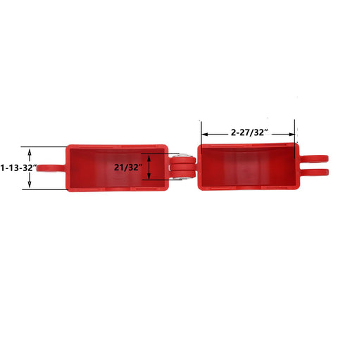 Gate Valve Lockout Device with Safety Padlock for Water Spigot Faucet Locks, 1 to 2-1/2 Inch, 1 Pack