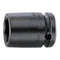 Stahlwille 23010022 1/2" Impact Hex Socket, 22mm Hexagonal Fastener, Chrome Alloy Steel, Made in Germany