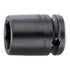 Stahlwille 23010022 1/2" Impact Hex Socket, 22mm Hexagonal Fastener, Chrome Alloy Steel, Made in Germany