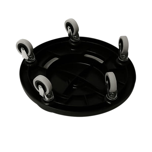 Trademark Innovations Wheeled Trash Can Dolly - Easy Move Cart for Heavy Loads