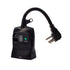 NSi Industries TORK 654E Outdoor Heavy-Duty Photocell Controlled Light Activated, 15-Amp, 2 Outlets