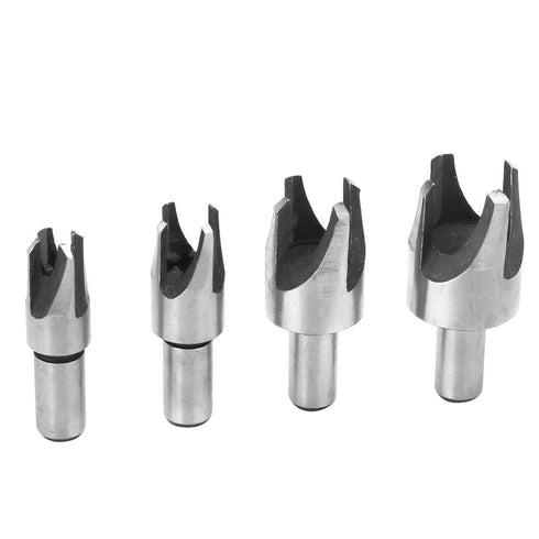 Countersink Drill Bit Set for Woodworking Tapered Plug Cutter Carbon Steel Hole Saw Cutting