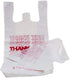 TashiBox 100 Ct plastic bags/Shopping Bags/Thank You Bags/Reusable and Disposable Grocery Bags