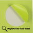 JAM PAPER Ultra Lime Green Circle Label Sticker Seals, 1 2/3 Inch Diameter, 120 Round Labels/Pack