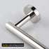 304 GERZ SUS Stainless Steel Toilet Paper Roll Holder Paper Towel Dispenser Tissue Hanger Wall Mounted Polished Chrome