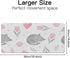 Generic 35. 4" 16. 5" Cute Cats Desk Mat Multifunctional Laptop Pad, Waterproof Dual Sided Desk Mat Heat-Resistant Pads