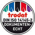 Trodat 6/53/2 668476 Swop Pads Replacement Ink Pads - Red/Blue